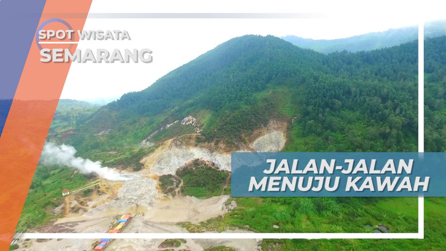 Mengamati dari Dekat Kawah Sikidang yang Penuh Asap, Dieng
