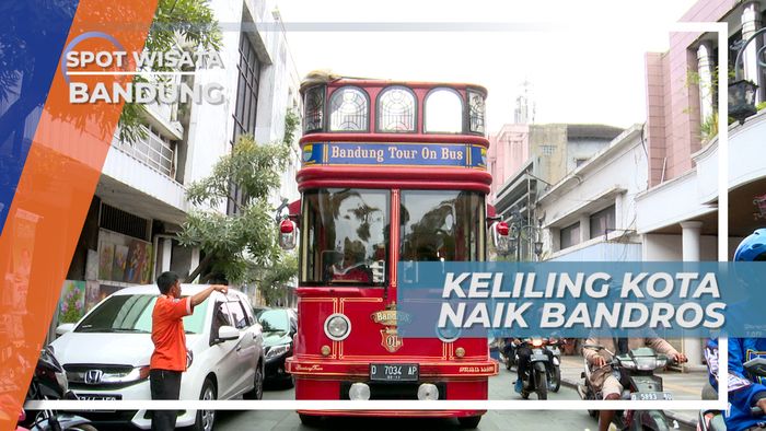 Keliling Kota Bandung Menggunakan Bandros