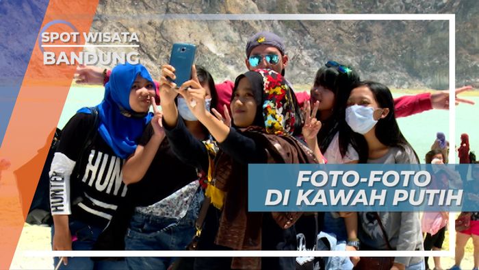 Berburu Foto Ciamik Dengan Latar Belakang Kawah Putih Bandung