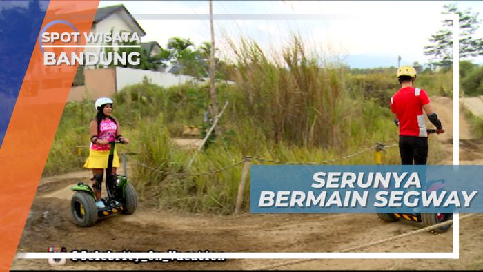 Berkeliling Kampung Gajah dengan Menggunakan Segway, Bandung