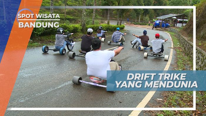 Drift Trike Bike, Hobi Menegangkan yang Mendunia, Bandung