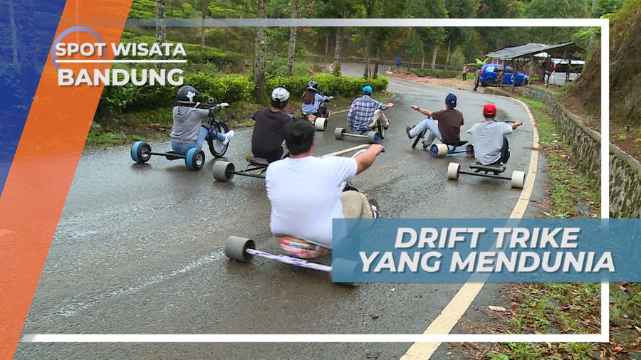 Drift Trike Bike, Hobi Menegangkan yang Mendunia, Bandung