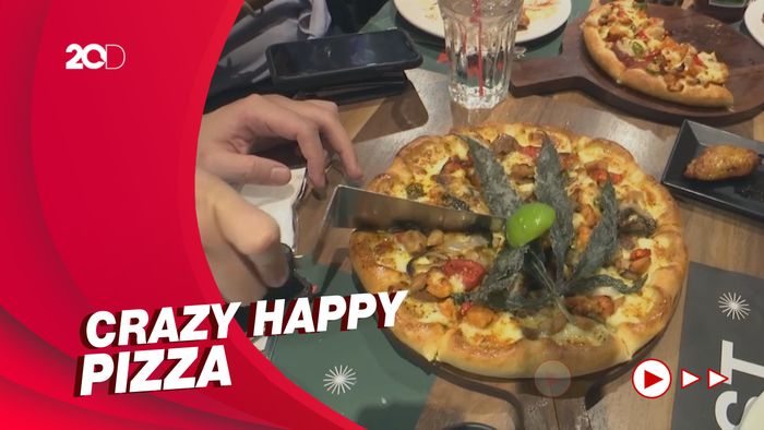 Perusahaan di Bangkok Bikin Pizza dengan Topping Ganja