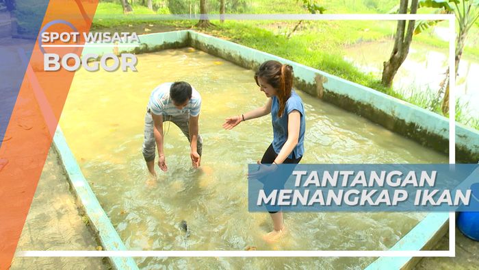 Taman Wisata Tirta Sanita, Kegiatan Seru Menangkap Ikan di Dalam Kolam, Bogor