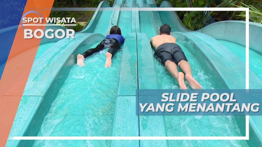 Pacu Adrenalin, Meluncur Seru di Slide Pooll yang Bikin Deg-deg Ser, Bogor