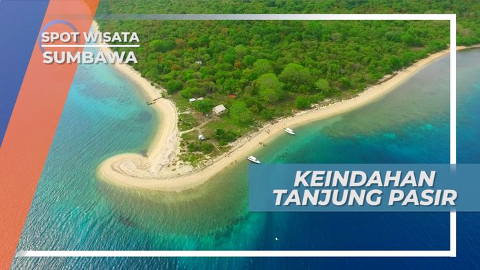 Pantai Tanjung Pasir, Hamparan Luas Pasir Putih dan Airnya yang Jernih, Sumbawa