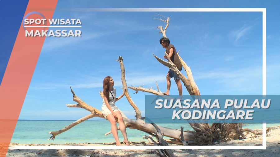 Suasana Tenang dan Damai di Pulau Kodingareng Keke, Makassar