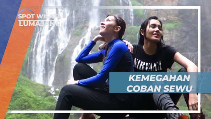 Kemegahan Coban Sewu Lumajang, Aliran Air Terjun di Sekeliling Tebing