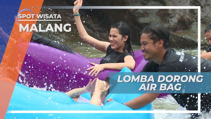 Bermain Seru di Kawasan Air Terjun Banyu Anjlok, Malang