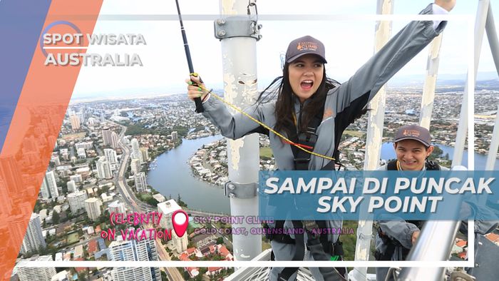 Merasakan Hembusan Angin Kencang di Puncak Sky Point Climb Australia
