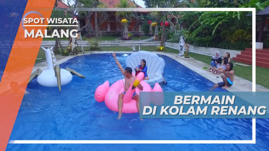 Bermain Air Saat Senja nan Sejuk di Kolam Renang Hotel Kota Malang