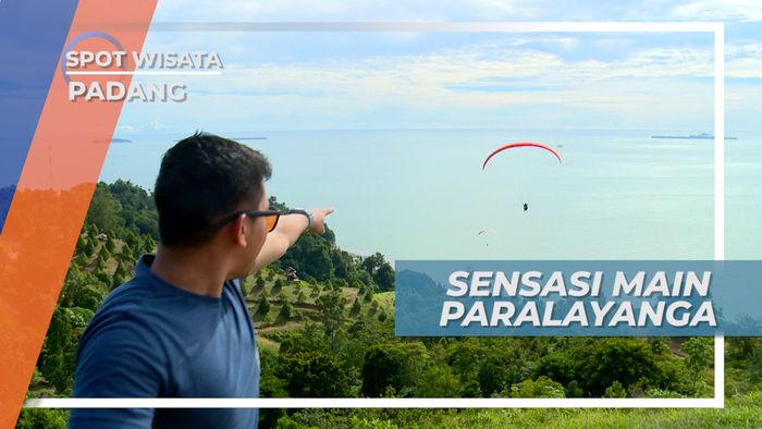 Sensasi Melayang di Udara dengan Paralayang di Bukit Langkisau Padang
