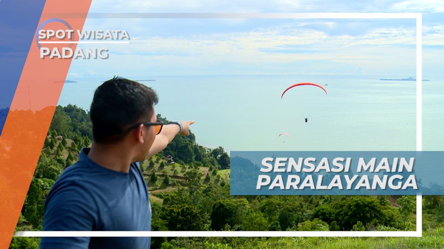 Sensasi Melayang di Udara dengan Paralayang di Bukit Langkisau Padang