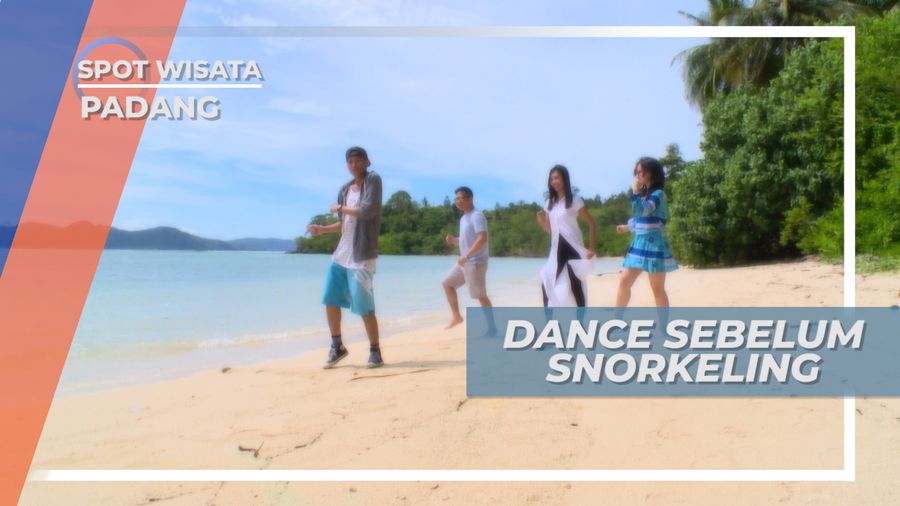 Pemanasan Sebelum Melalukan Snorkeling, Padang
