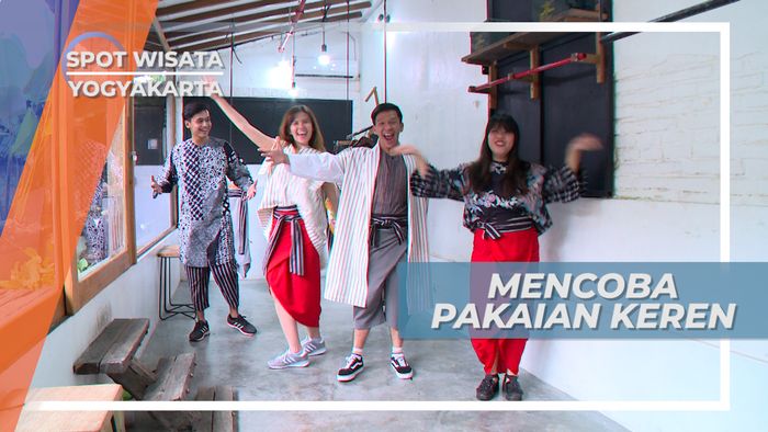 Berburu Pakain Keren Perpaduan Kain Lurik Khas Kota Gudeg, Yogyakarta
