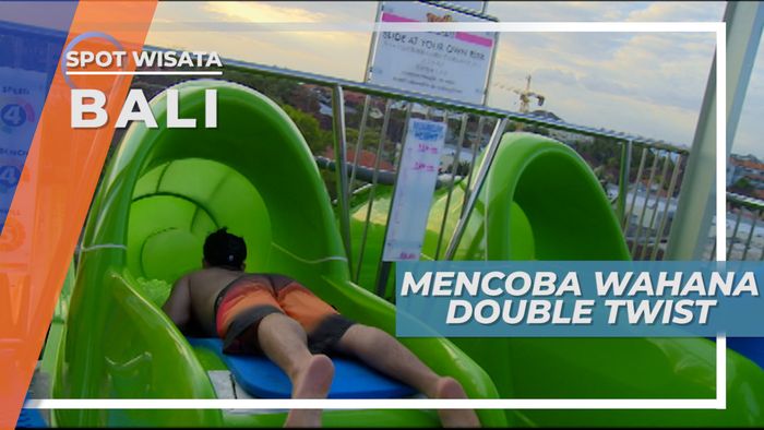 Meluncur Seru Di Wahana Air Bali