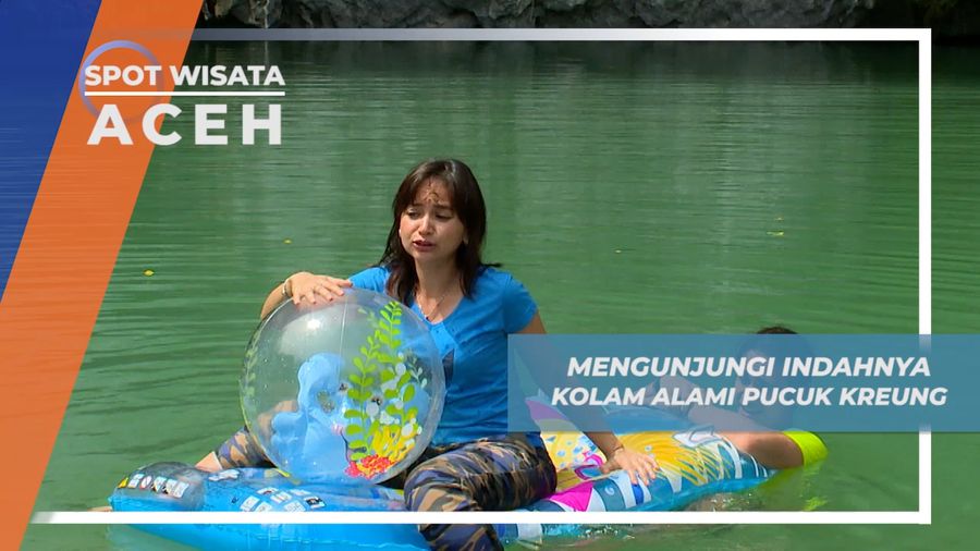 Pucuk Kreung Aceh, Kolam Alami dengan Pemandangan Tebing yang Indah