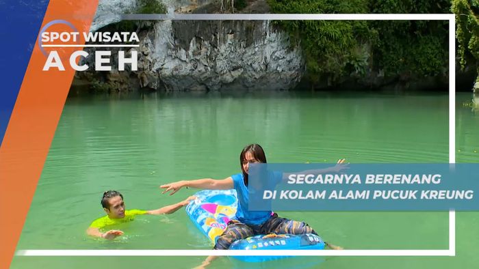Berenang di Pucuk Kreung, Menikmati Kesegaran Air Jernih Kolam Alami 