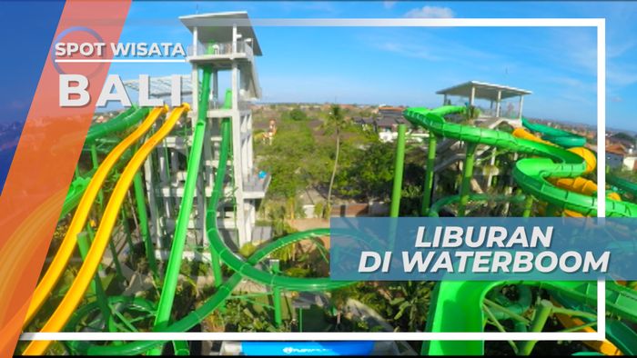 Mencoba Ragam Wahana Seru di Waterboom Bali