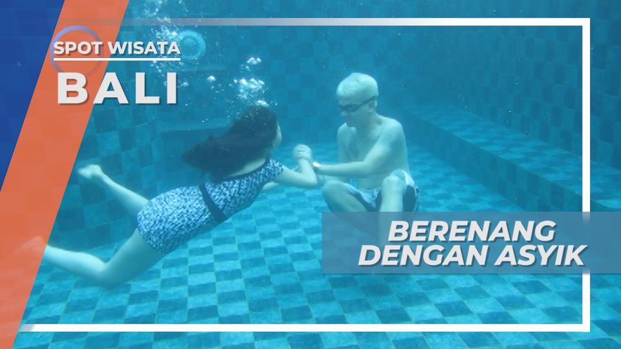 Seru-seruan Habiskan Waktu Berenang di Kolam Renang Hotel, Bali