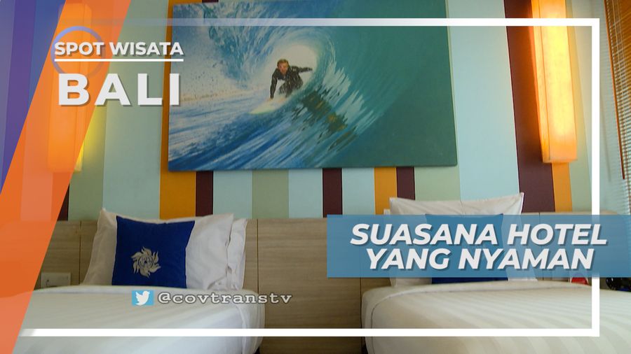 Suasana Kamar Hotel yang Nyaman, Dengan View Pemandangan yang Indah, Bali