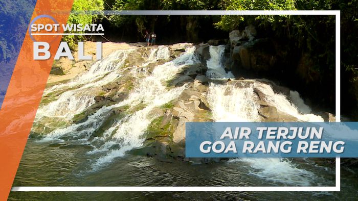 Air Terjun Goa Rang Reng, Lelahnya Terbayar Melihat Keindahan di Gianyar Bali