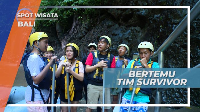 Bertemu Teman Seperteruan di Sungai Ayung Ubud Bali