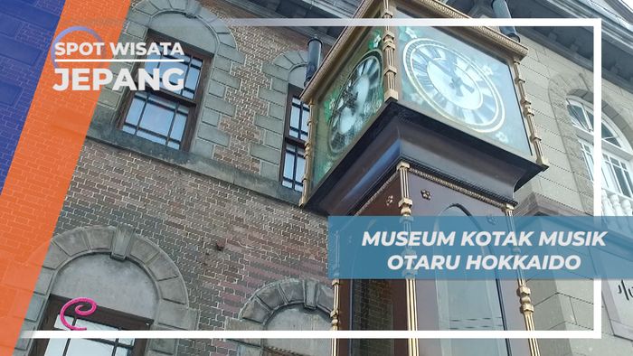 Berbusana Kimona Menelusuri Jalan Bersalju Menuju Museum Kotak Musik Otaru Hokkaido Jepang