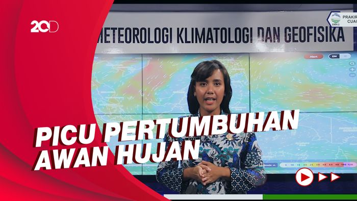 Seruakan Massa Udara Dingin & Sirkulasi Siklonik Pengaruhi Cuaca di Akhir Pekan