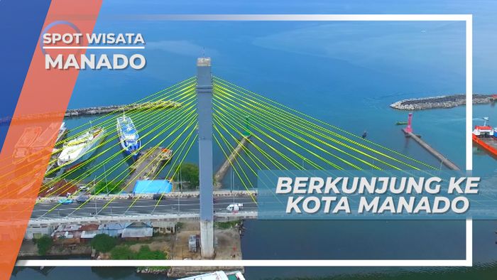 Naik Skuter Berkeliling Kota Manado Sulawesi Utara