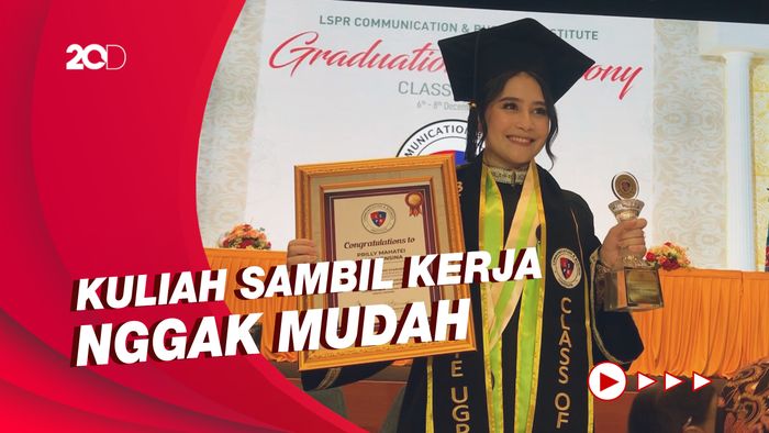 Prilly Latuconsina Ungkap Perjuangannya yang Tak Mudah Raih Gelar Sarjana