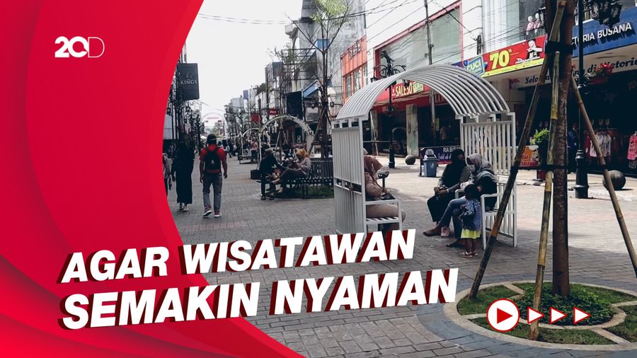 Wajah Baru Taman dan Pedestrian di Bandung yang Direvitalisasi