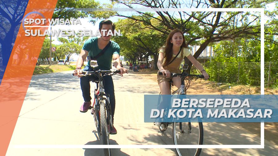 Gowes Santai Keliling Kota Makassar, Sulawesi Selatan