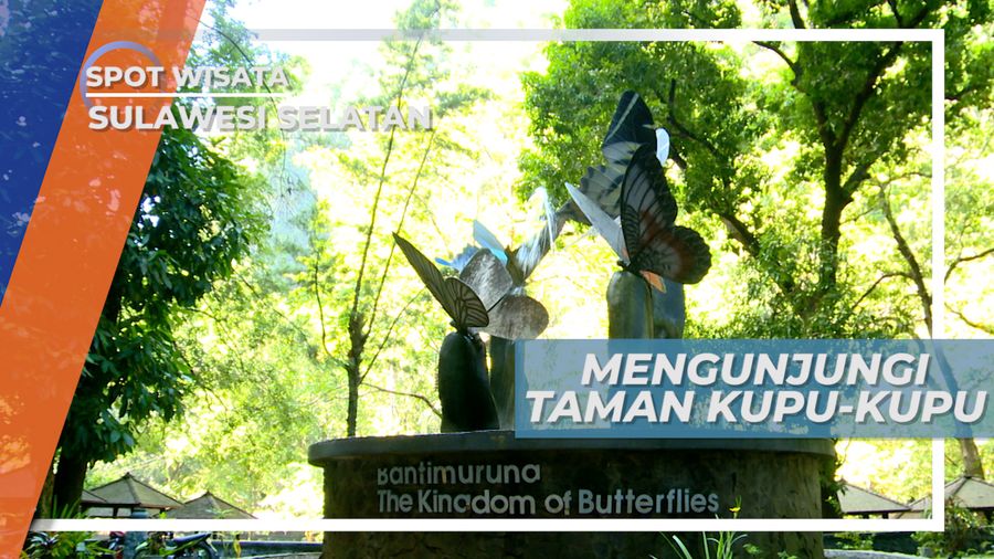 Taman Kupu-kupu, Keindahan Taman Nasional Bantimurung Sulawesi Selatan