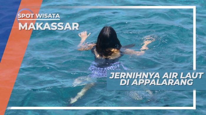 Air Laut Apparalang yang Jernih dan Indah, Makassar