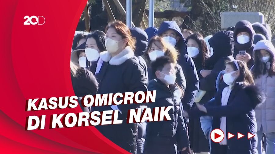 Seoul Konfirmasi Kasus Pertama Varian Omicron
