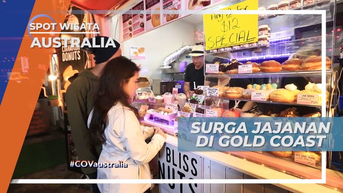 Gold Coast, Surganya Jajanan Malam di Queensland,  Australia