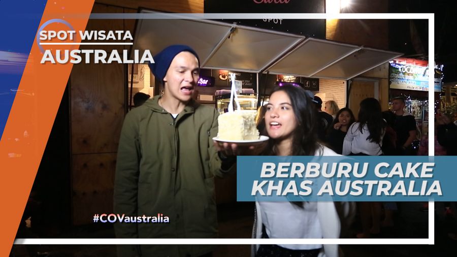 Lezatnya Giant White Chocolate Lamington, Cake Khas Australia yang Menggugah Selera