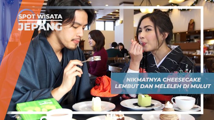 Menikmati Cheescake Lembut yang Meleleh di Mulut, Jepang