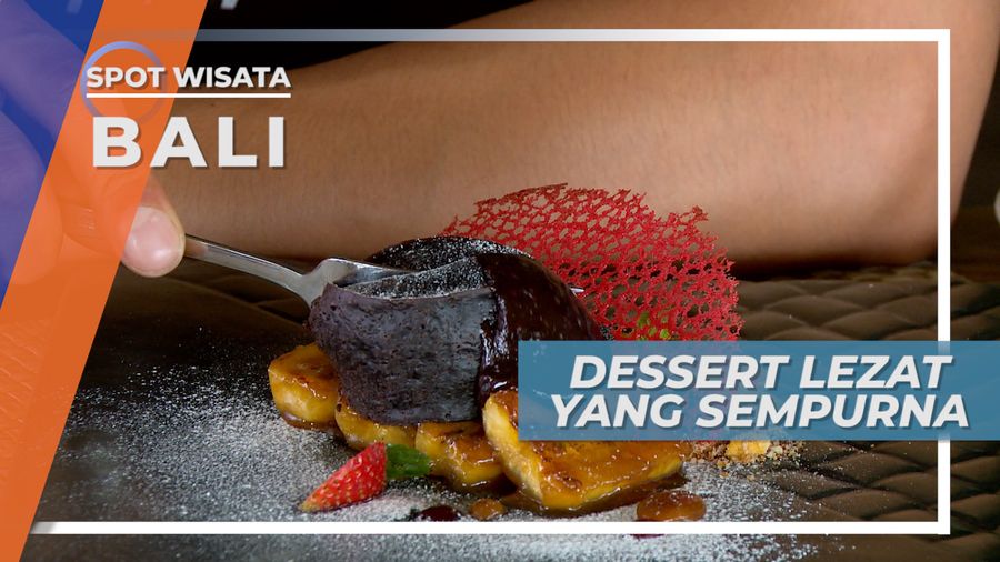 Kudapan Berbahan Lumeran Coklat yang Lezat Sempurna dari Kuta Bali