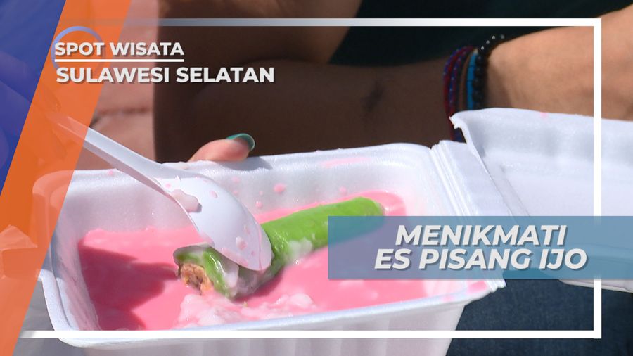 Es Pisang Ijo, Kuliner Khas Makassar yang Segar, Pengusir Dahaga dan Rasa Lapar, Makassar