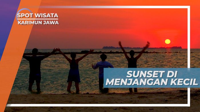 Suasana Senja Pulau Menjangan Kecil, Karimunjawa