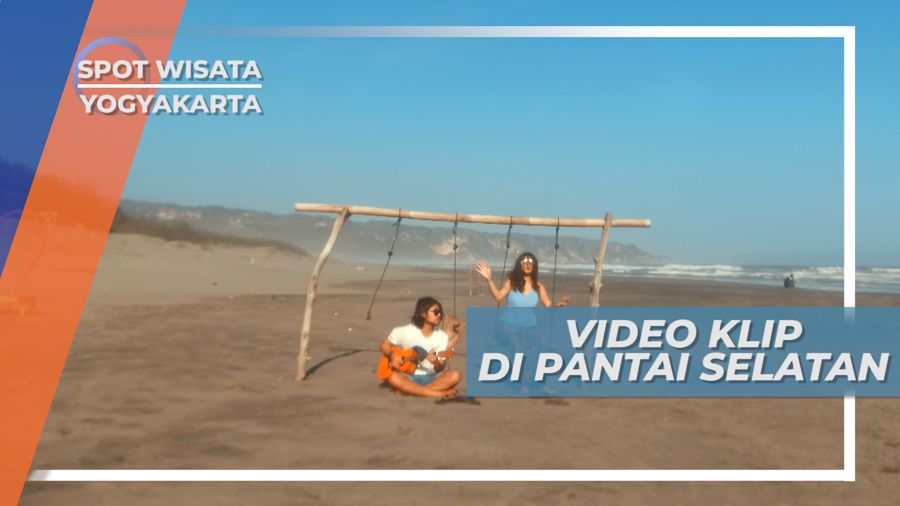 Berkreasi, Bebas Berekspresi di Pantai Goa Cemara, Yogyakarta