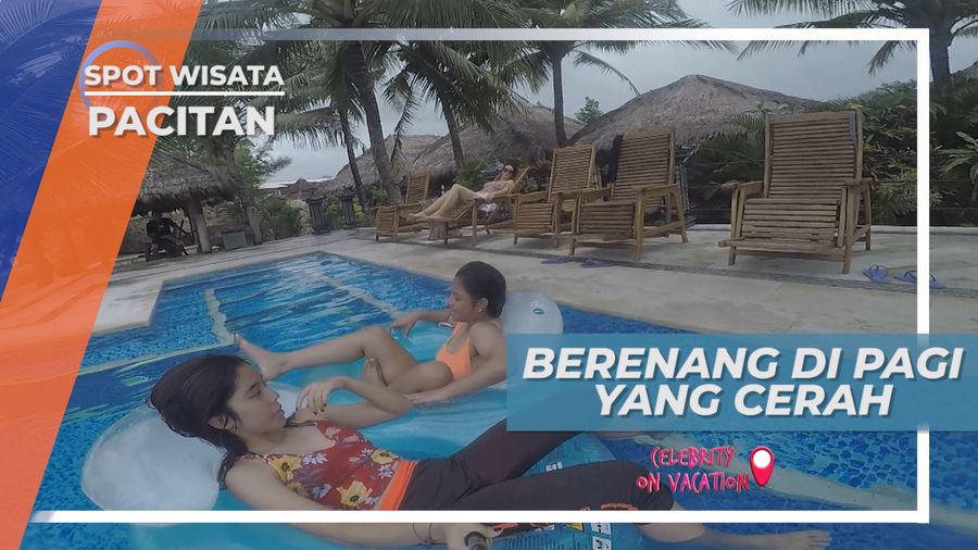 Berenang di Pagi yang Cerah Sebelum Beraktivitas, Pacitan