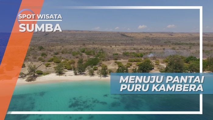 Hamparan Pasir Putih Pantai Puru Kambera, Sumba