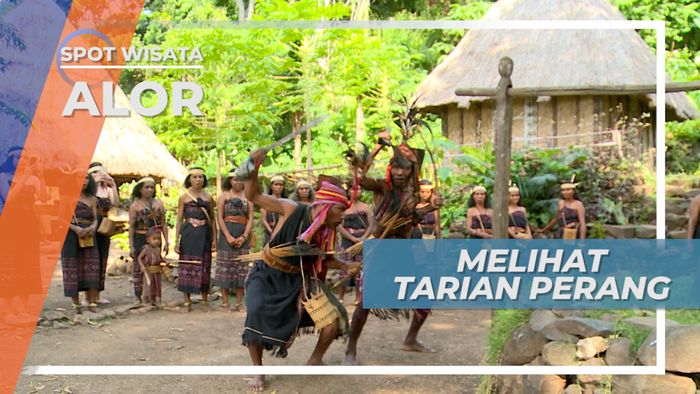 Lego Cakalele Dokak, Tarian Perang Kampung Adat Takpala Alor Nusa Tenggara Timur