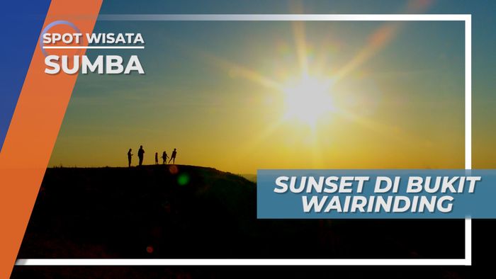 Menikmati Senja di Bukit Wairinding, Sumba