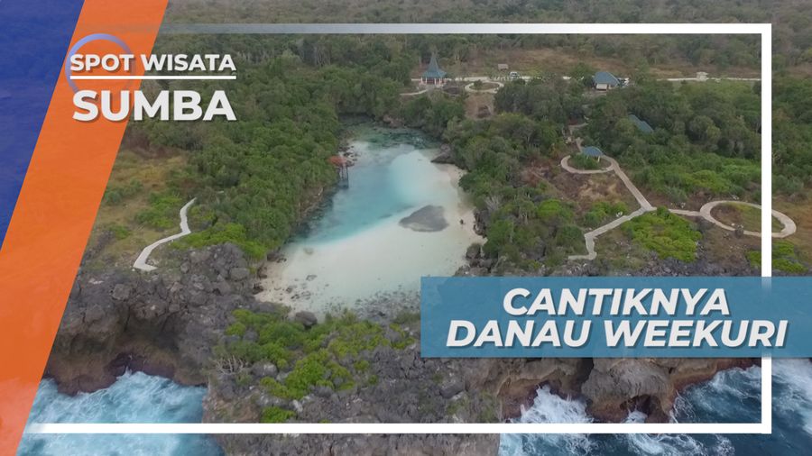 Danau Weekuri, Danau Air Asin dengan Panorama Cantik, Sumba