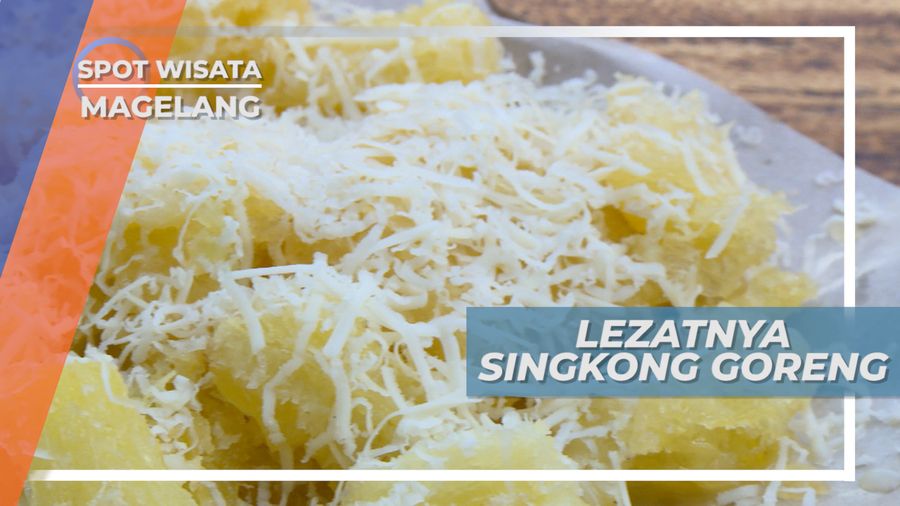 Singkong Goreng Hangat nan Nikma Dinikmati di Udara Terbuka ala Cafe Rumah Doa Magelang