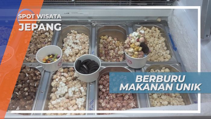 Rainbow Cotton Candy Raksasa, Berburu Kuliner Unik di Harajuku Jepang